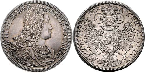 Karl VI. 1712 - 1740  Taler 1728 ... 