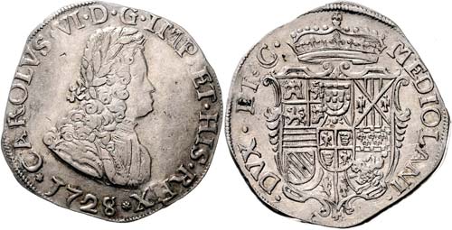 Karl VI. 1712 - 1740  Fillippo ... 