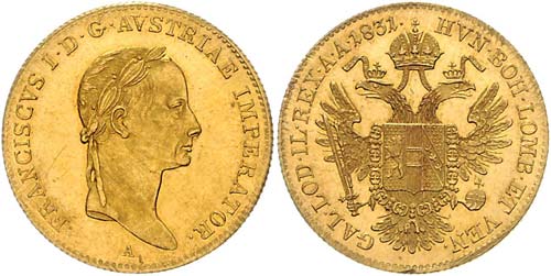 Franz I. 1804 - 1835  Dukat 1831 A ... 