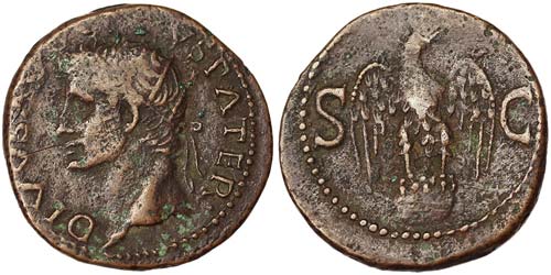 Empire Augustus (27 BC-14 AD) Asse ... 