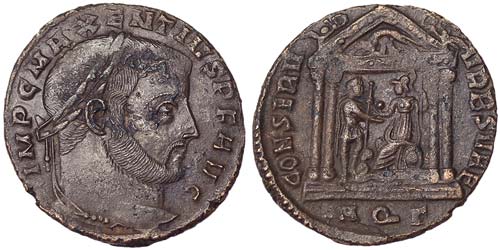 Empire Maxentius (307-312) Follis ... 
