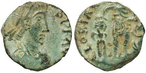 Empire Arcadius (383-408 AD) Æ ... 