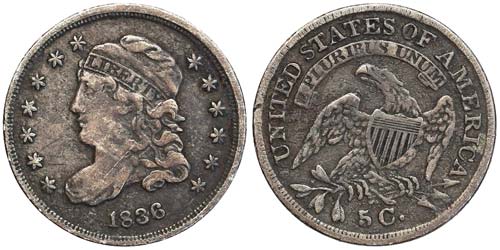 United States  1/2 Dime (Capped ... 
