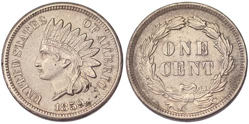 United States  1 Cent (Indian head ... 