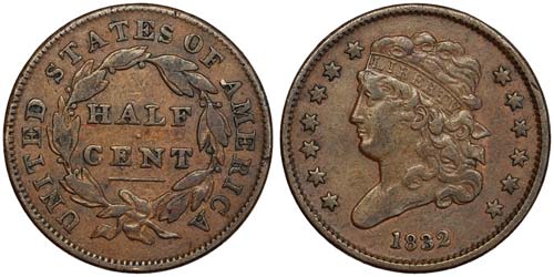 United States  1/2 Cent (Classic ... 
