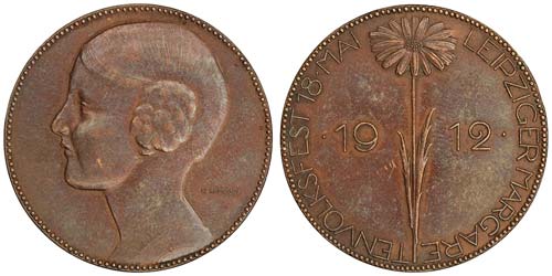 Germany  1912 Medal, Leipziger ... 