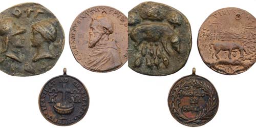 Italy  Lot Lot of 3 medals, theme: ... 