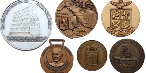 Italy  Lot Lot of 6 medals, theme: ... 
