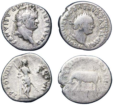 Empire Titus (79-81 AD) Lot Lot of ... 