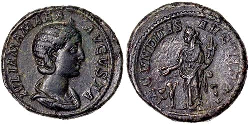 Empire Julia Mamaea (222-235 AD) ... 