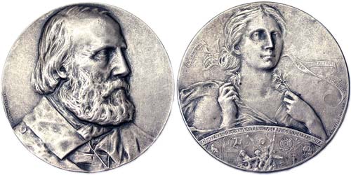 Italy  Medal 1907 The Committee of ... 