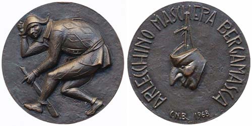 Italy Bergamo  1968 Medal of ... 