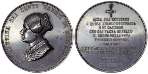 Italy Brescia  Medal 1854 In ... 