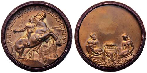 Italy Turin  1965 Medal of the ... 
