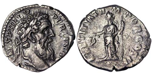 Empire  Pertinax (193 AD) Denarius ... 