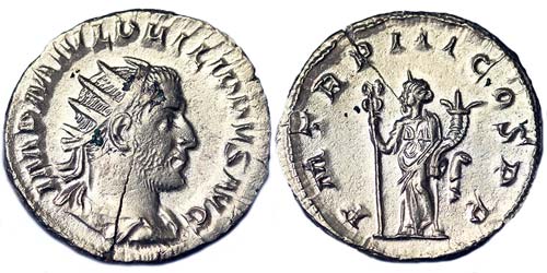 Empire  Philip I (244-249 AD) ... 