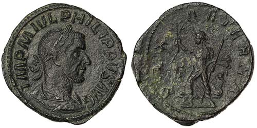 Empire  Philip I (244-249 AD) ... 