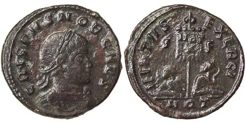 Empire  Crispo (317-326 AD) Follis ... 