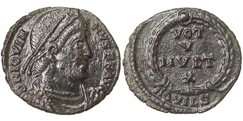 Empire  Iovianus (363-364 AD) Æ ... 