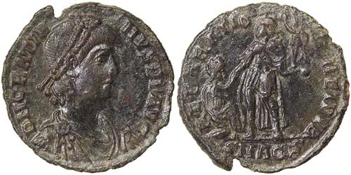 Empire  Gratianus (366-383 AD) Æ ... 