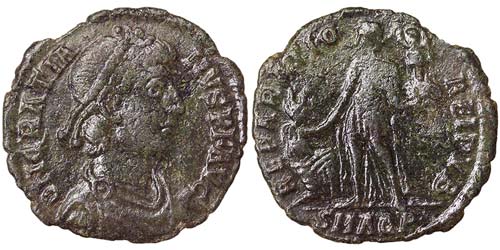 Empire  Gratianus (366-383 AD) Æ ... 