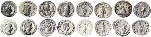 Empire   Lot Rome of 8 pieces: ... 