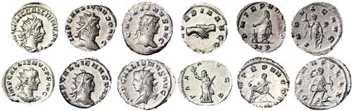 Empire   Lot Rome of 6 pieces: ... 