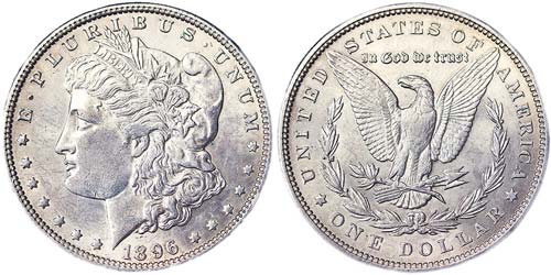 United States   1 Dollar (Morgan ... 