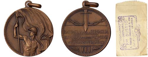 Italy   Medal 1923 Medal of the ... 