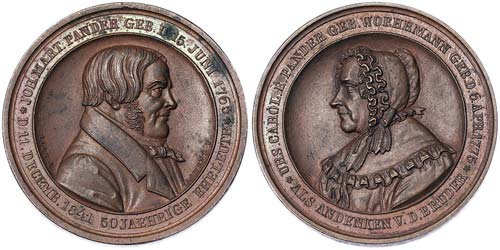 Lettonia Riga   1841 Medal, Opus ... 