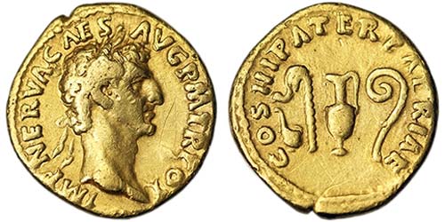 Empire Nerva (96-98 AD) Aureus ... 