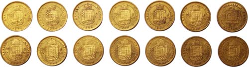 Austria LOTS  Lot 14 coins: 8 ... 