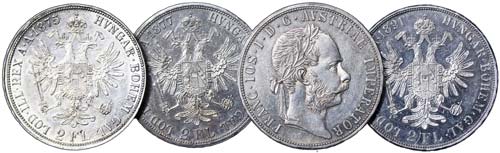 Austria LOTS  Lot 4 coins. 2 ... 