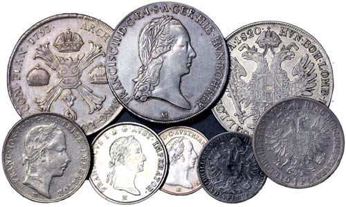 Austria LOTS  Lot 8 coins. Milan ... 