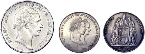 Austria LOTS  Lot 3 coins. Thaler ... 