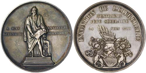Belgium  Medal 1840 Inauguration ... 