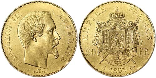 France Napoleon III (1852-1870) 50 ... 