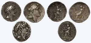 Seleukiden Seleukid Kings Seleukid kings.Lot ... 