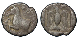 Thrakische Könige (D) Sparadocus 445-435 ... 