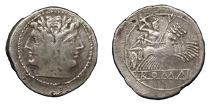 Anonymous 225-212 BC.Silver DIDRACHME ... 