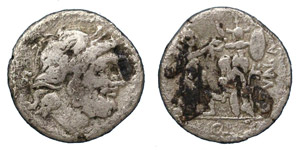  C. Fundanius, 101 BC.Silver ... 