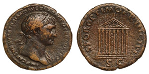 Römisches Kaiserreich Trajanus ,(D)As, Pax ... 