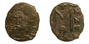 Teophilus, 829-842.Ae Follis.1,9 gr.Sear ... 