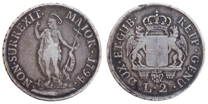Genua Republic (biennal doges), 1528-1797. 2 ... 