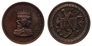 Genua Medal of the university of Genoa ... 