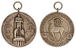 Deutschland - Hamburg silver medal f.t. XVI ... 