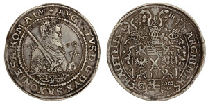 Deutschland - Sachsen August,1553-1586.AR ... 