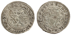 Deutschland - Sachsen Moritz, 1547-1553. AR ... 