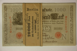 Deutschland - Verschiedene ReichsBanknote ... 