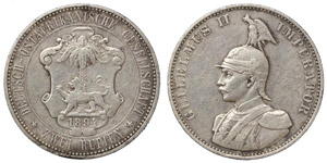 Deutsch-Ostafrika - Wilhelm II 1888-1918 2 ... 